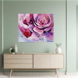 rose graph 50x60cm