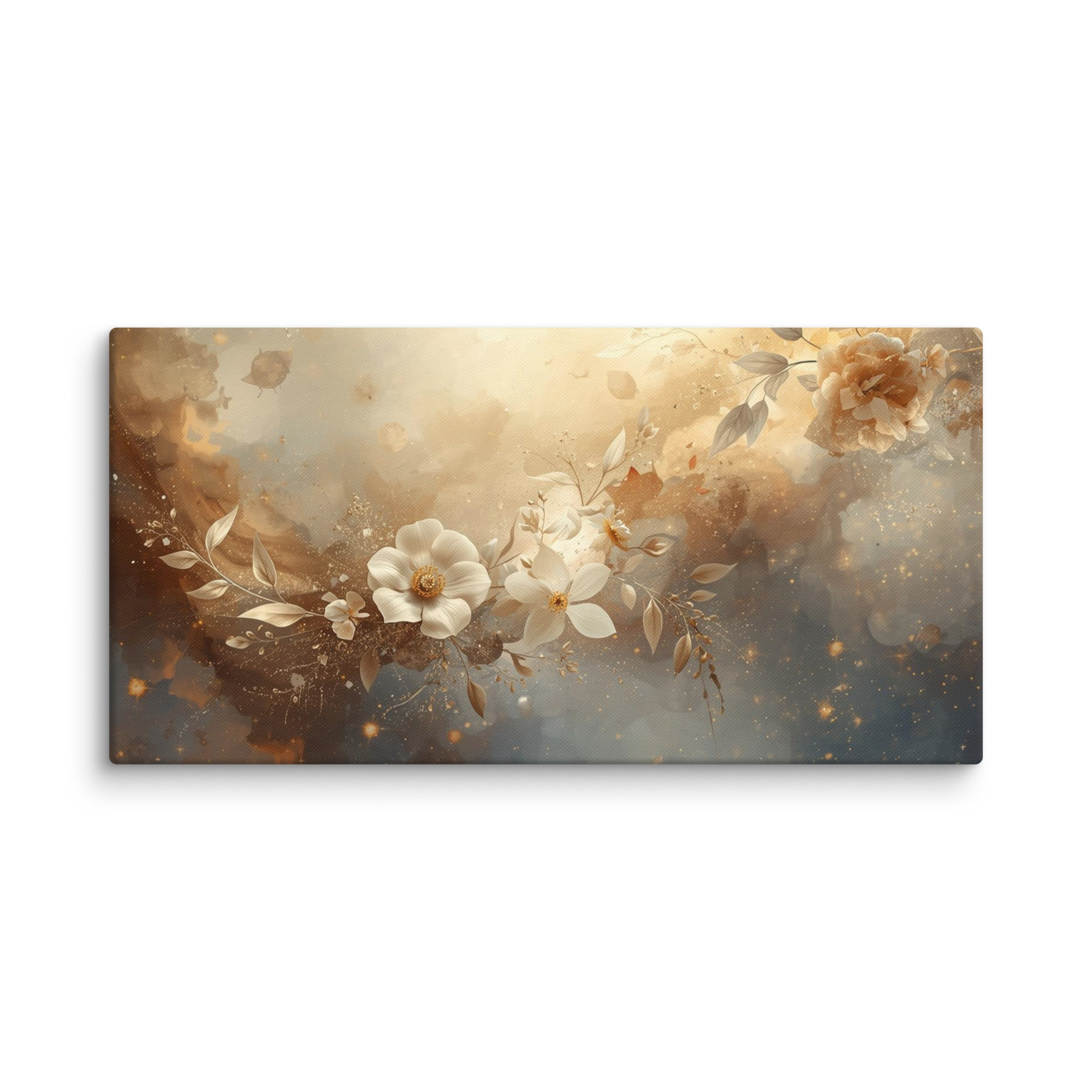 or floral #4 (taille en inch) tableau décoratif or floral #4 (taille en inch)