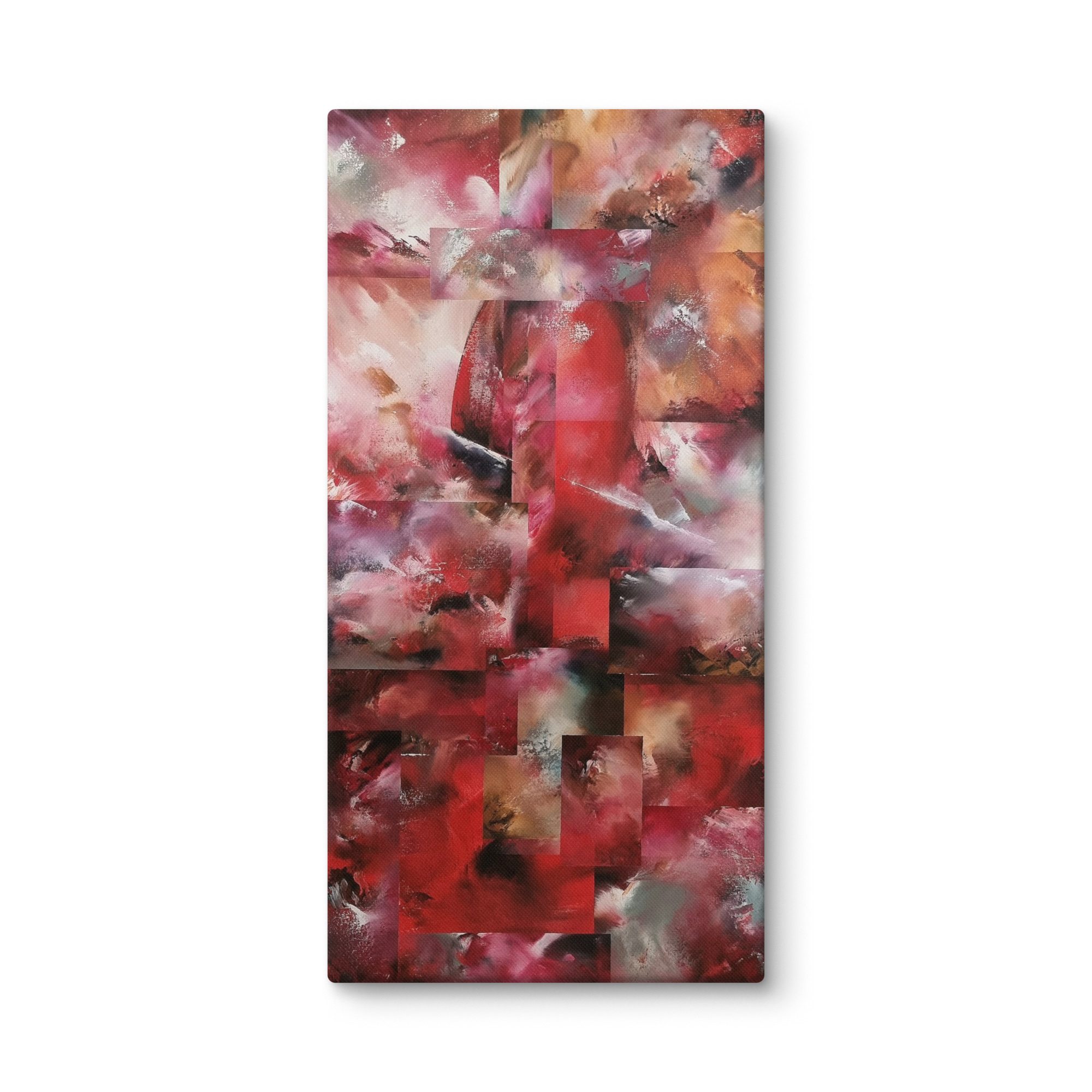 Galerie peintures Heart Beat 50X 100 cm environ (taille en inch)