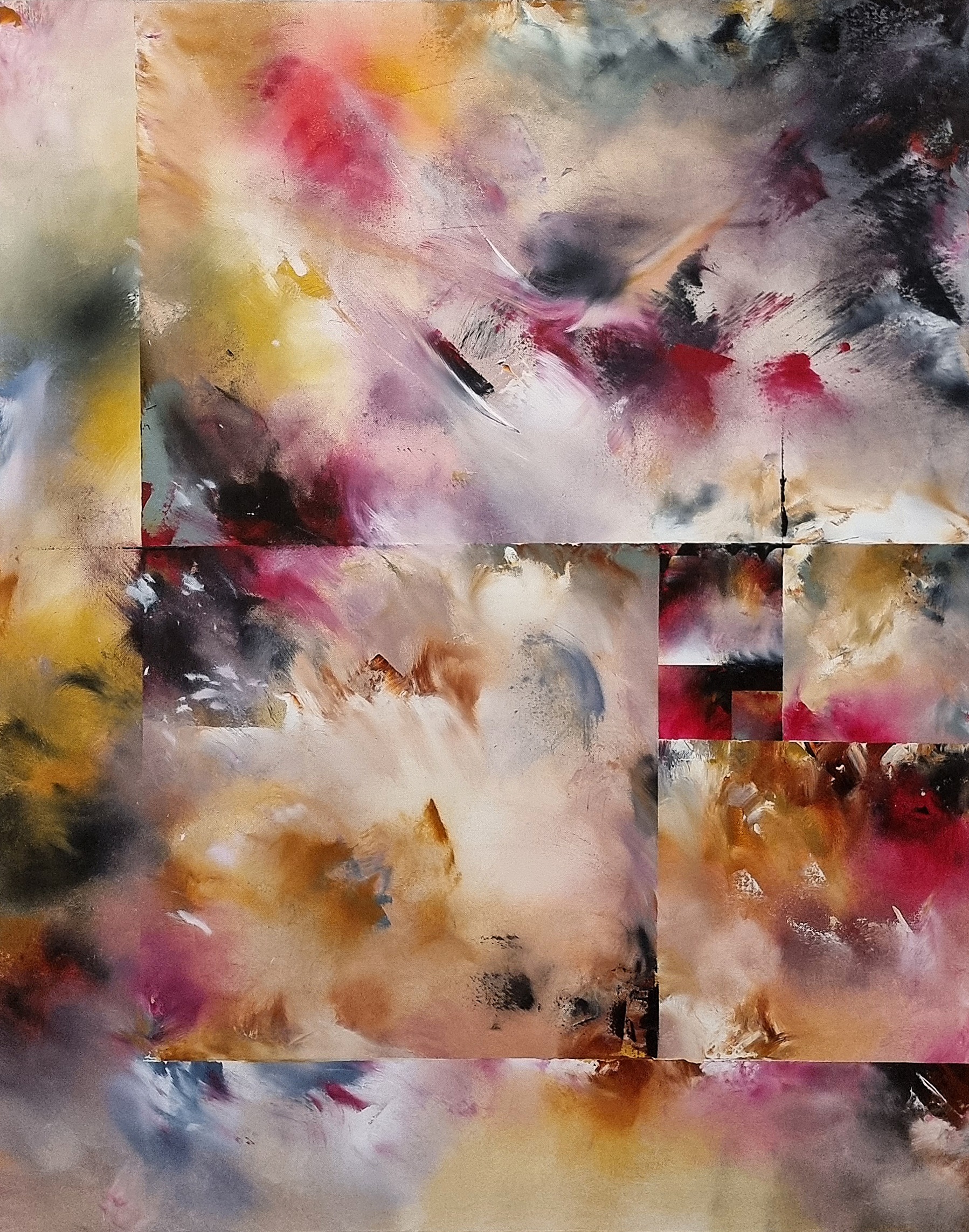 Galerie peintures Ciel Melba 80X100 cm