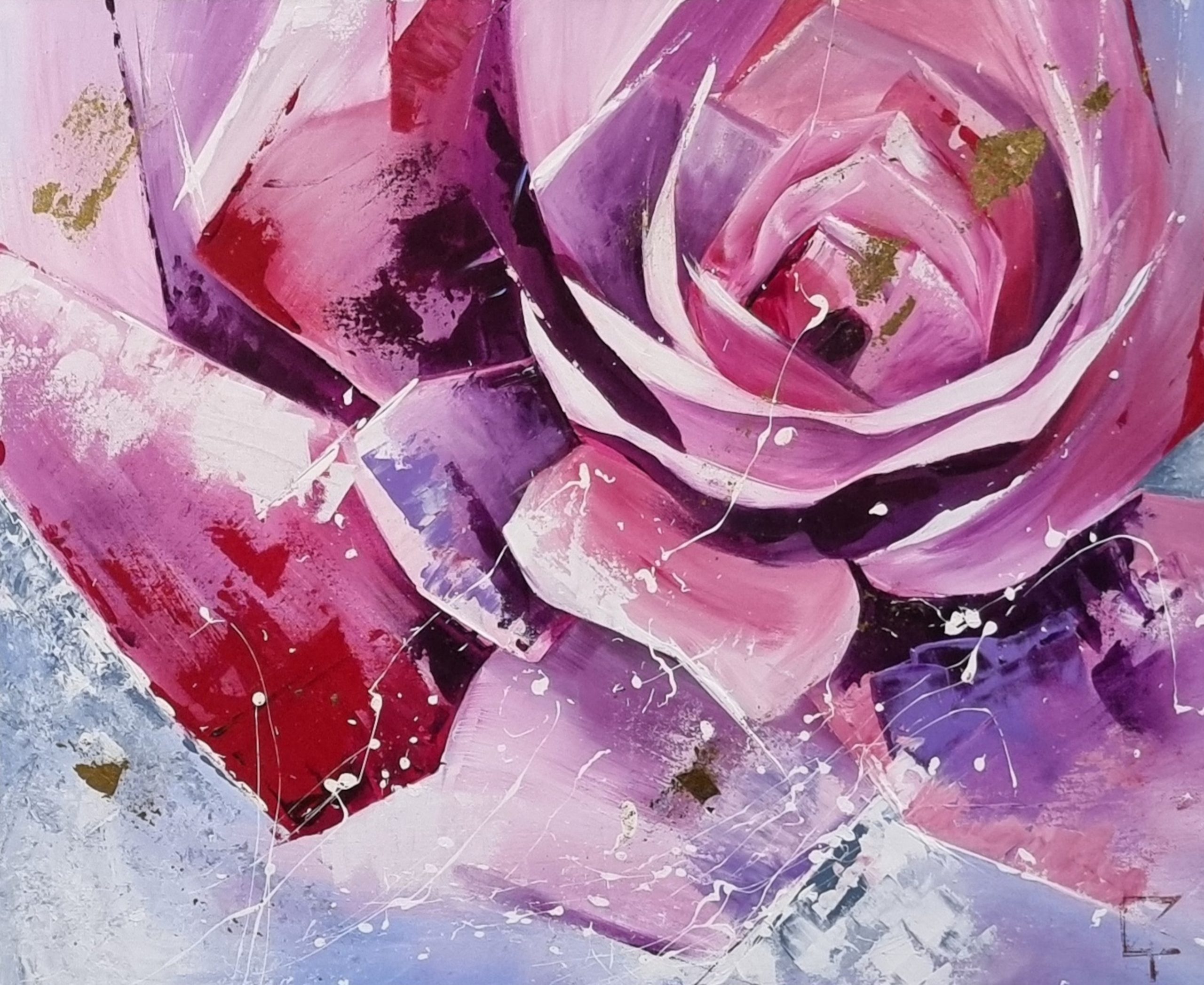 Galerie peintures peinture faite à la main acrylique sur toile