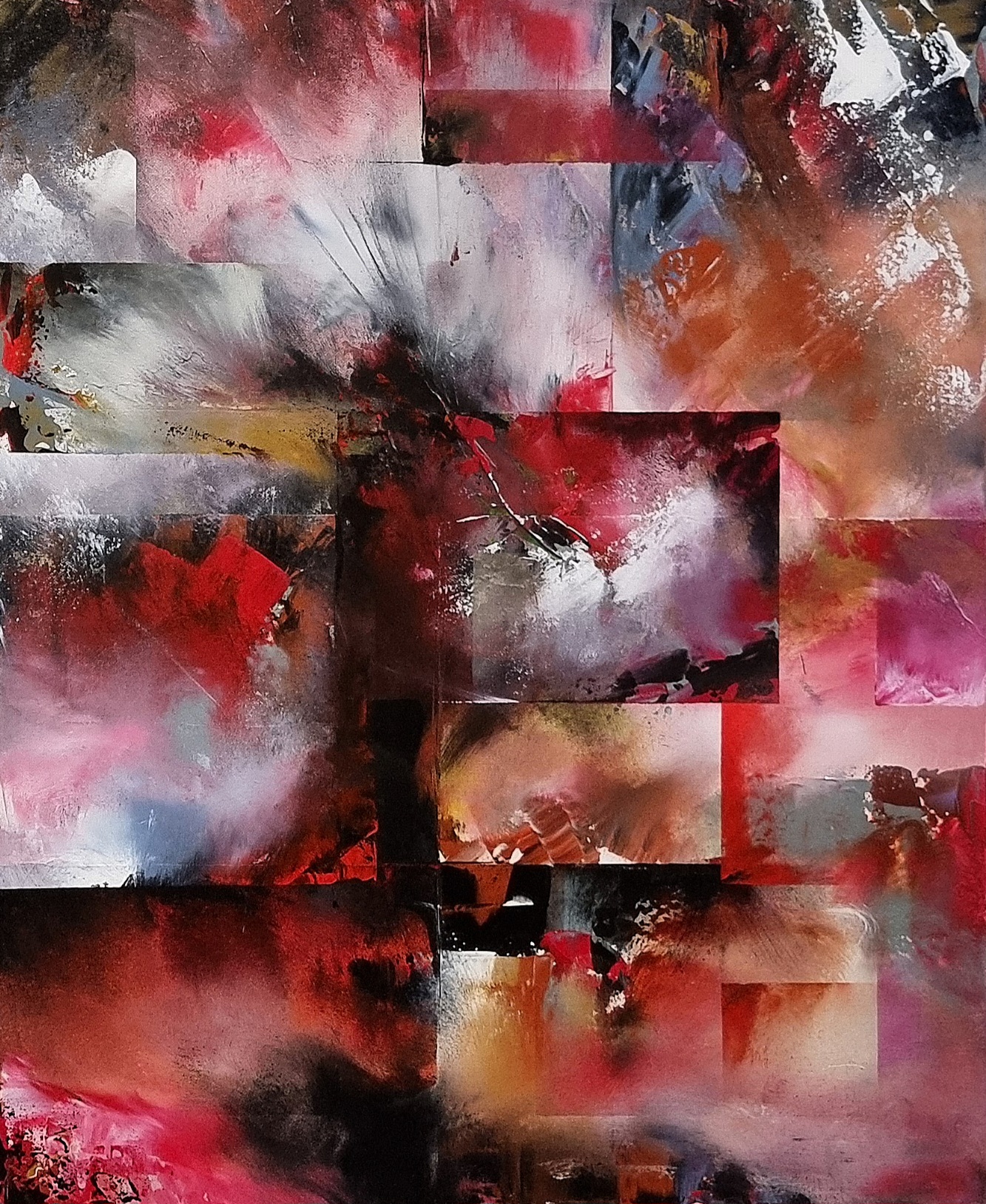 Galerie peintures Petit CHAOS 50X60 cm