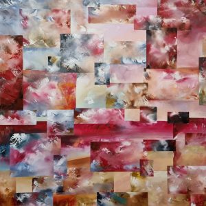 acrylique sur toile "sunset"