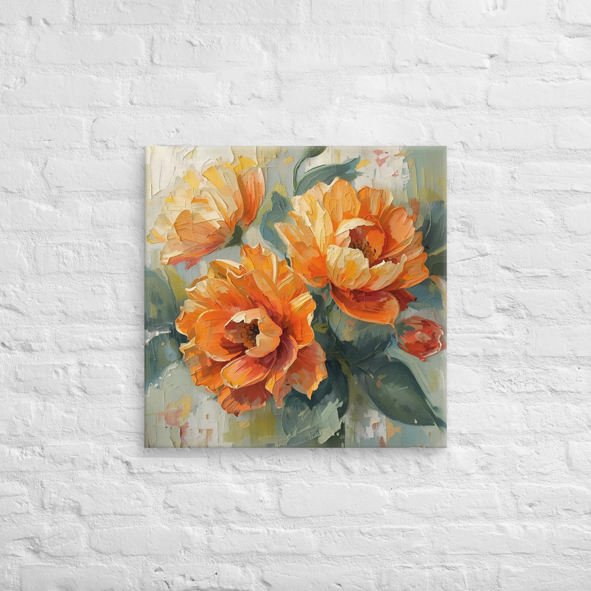 tableau décoratif pour intérieur "warm floral" tableau décoratif pour intérieur "warm floral"