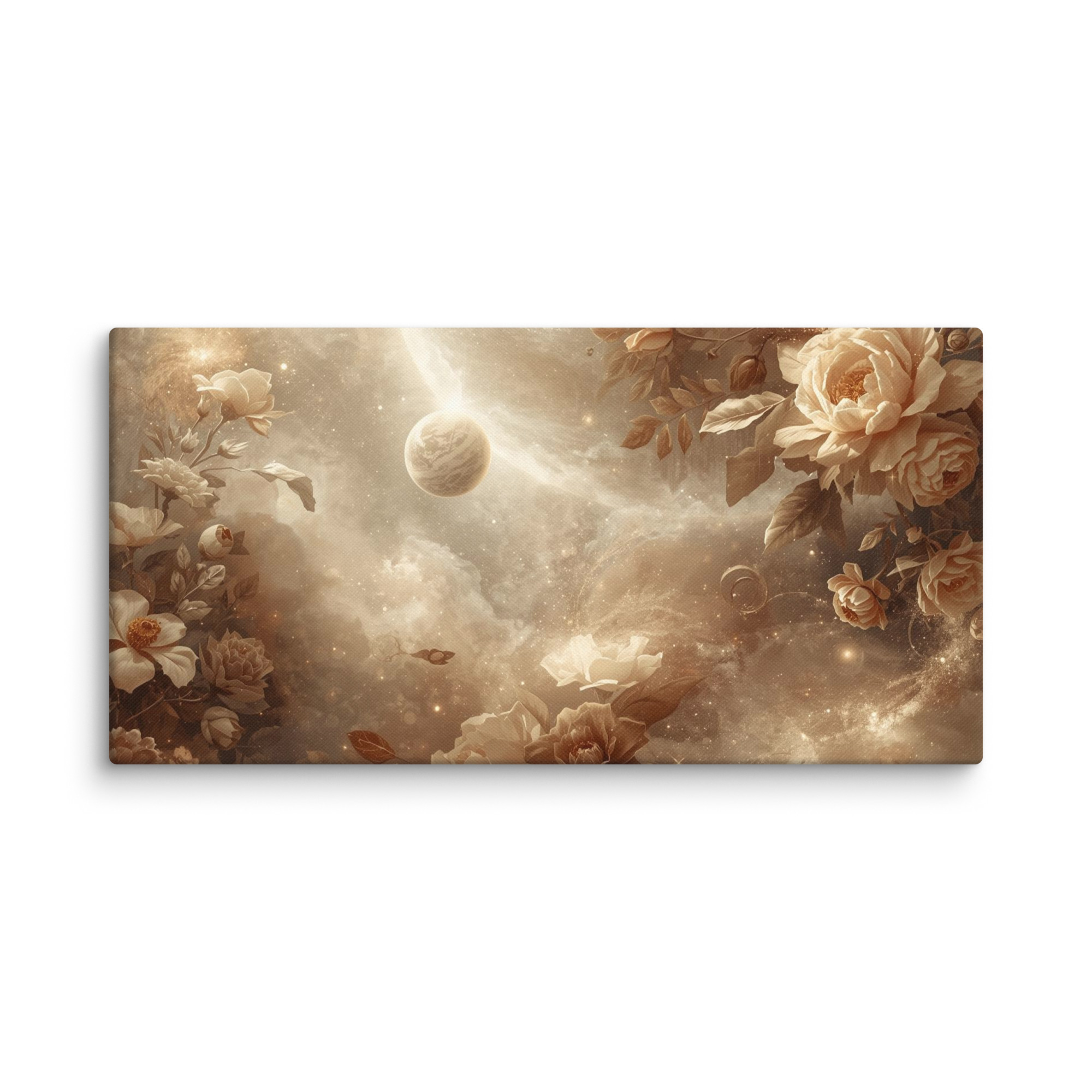 tableau décoratif pour salon "or floral "#7. tableau décoratif pour salon "or floral "#7.