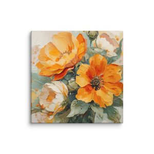 tableau décoratif intérieur "warm floral #2"
