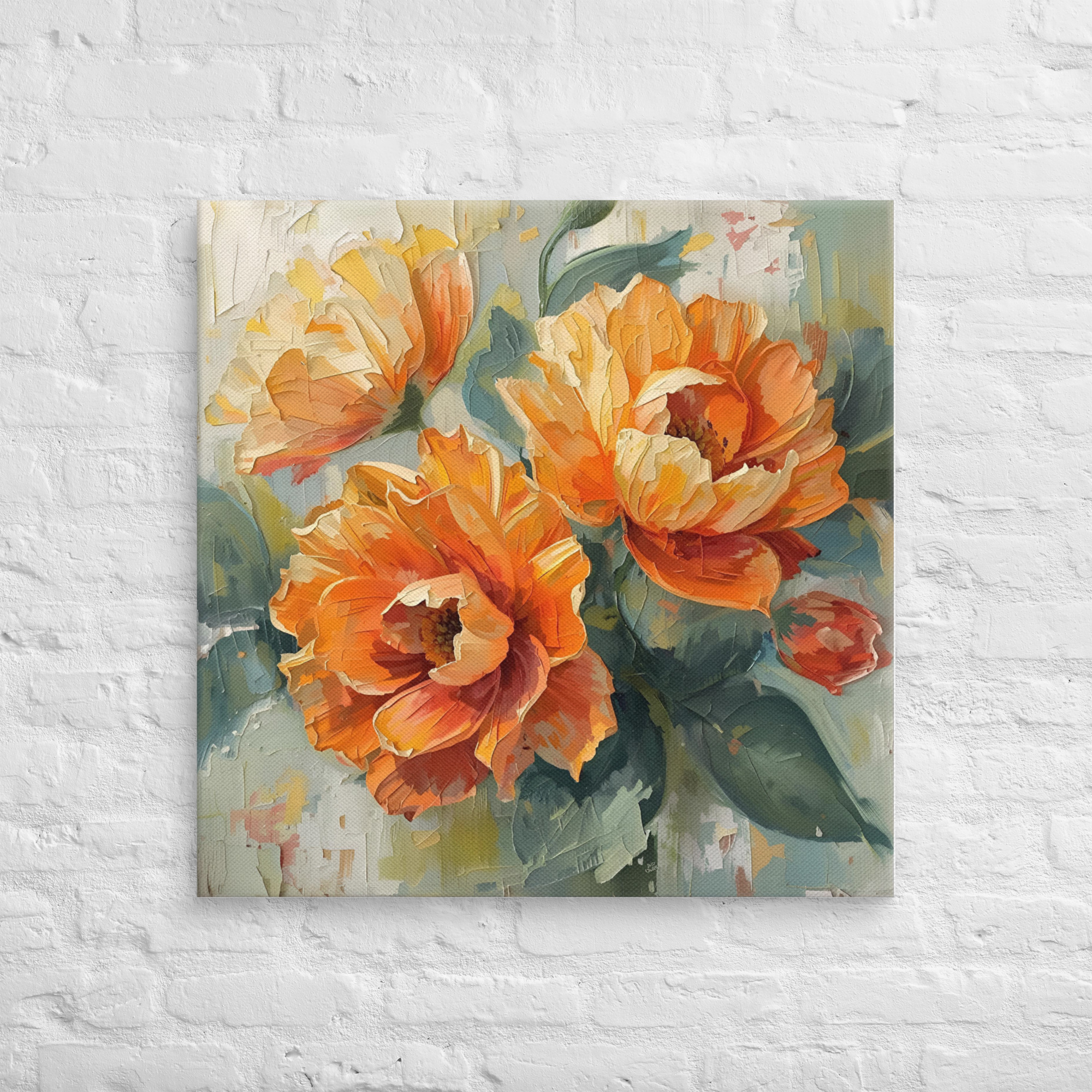 tableau décoratif pour intérieur "warm floral" tableau décoratif pour intérieur "warm floral"