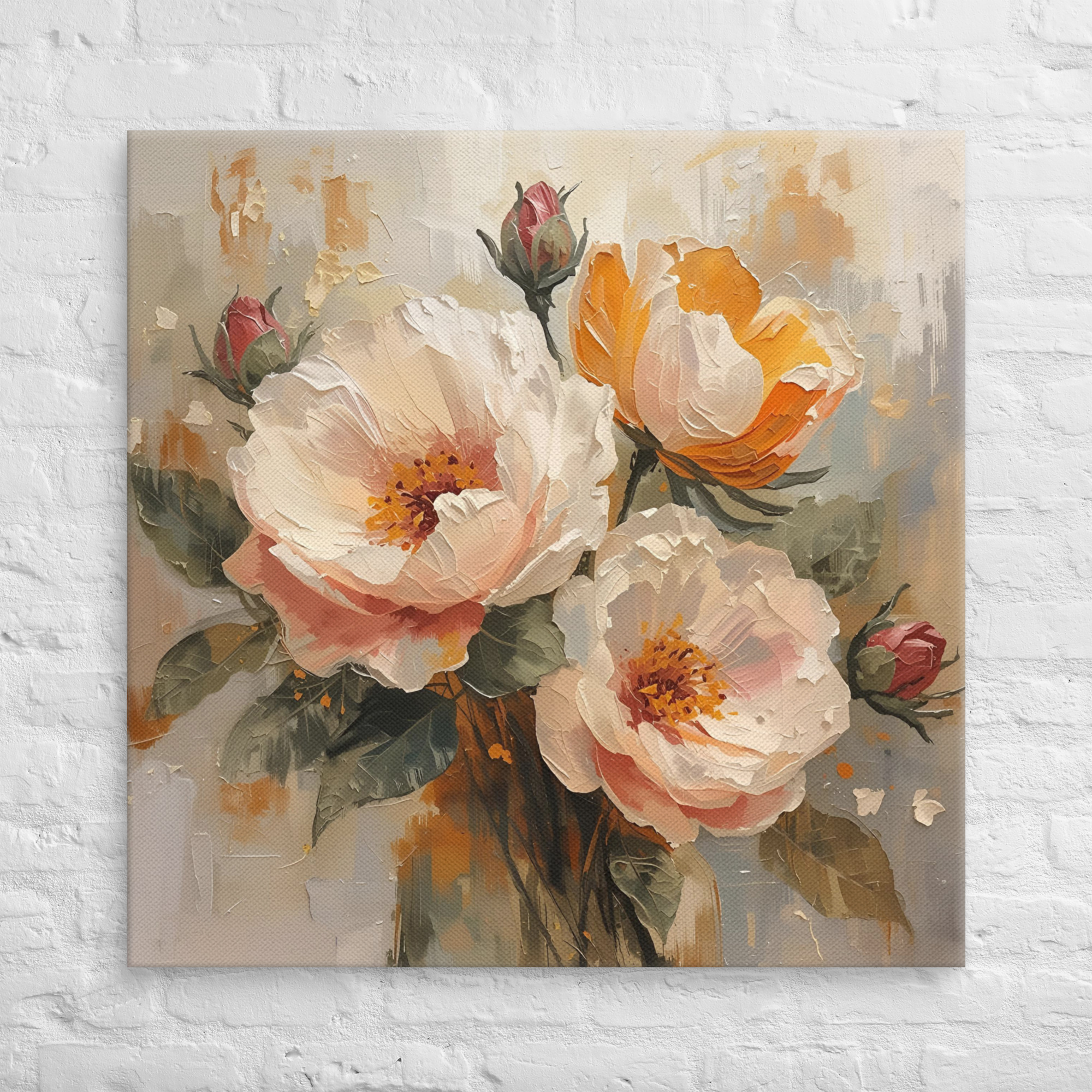 tableau décoratif salon pastel floral tableau décoratif salon pastel floral